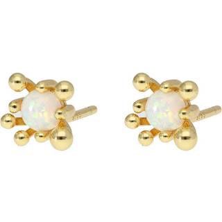 Nuni Copenhagen Winnie Øreringe 24 kt. Forgyldt Sølv A1427 - Dame - 925 Sterling Silver
