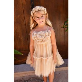 Angels Face Gold Rosheen Tulle Dress98104cm