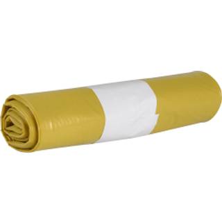 Sækko-Boy affaldssække LDPE/recycle 42x103cm 55my gul