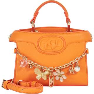 Dune London Dune London Orange White Dinkydeliberate Mini Woven Slouch Crossbody Bag
