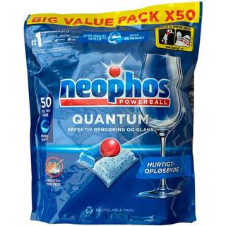 Neophos opvasketabs, Quantum | 50 stk. pose