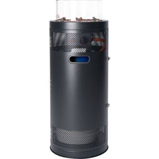 Terrassevarmer Fire Pit Round, 99,3 cm, Sort