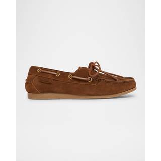 Tom Ford Robin suede boat shoes - brown - EU 42
