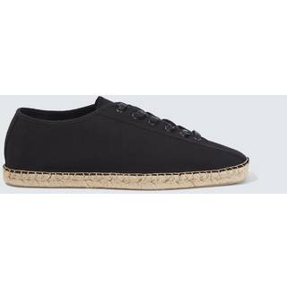 Lemaire Linoleum canvas espadrilles - black - EU 41