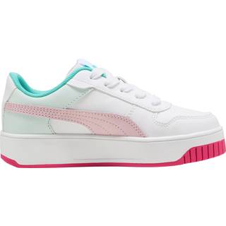Puma Carina Street Sneakers Hvid/pink/turkis - Str. 29