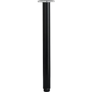 Epoq cylindrisk bordben 1 stk (sort)