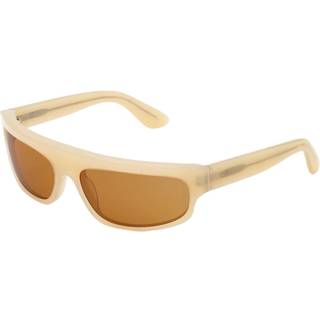 Retrosuperfuture Unisex 4B0 Zam Crema Outlet solbriller Acetat Fløde Brun Normal