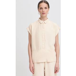 Ichi IHLINNO Bluse - Natur - Str 42 - Damer