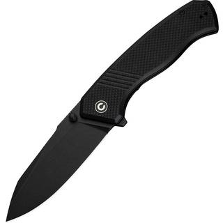 Placoid, Black Coarse G-10, Black Stonewash