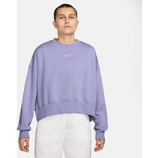 Oversized Nike Sportswear Phoenix Fleece-sweatshirt med rund hals til kvinder - lilla - XS (EU 32-34)
