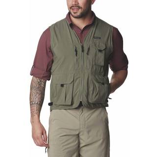 Columbia Silver Ridge Utility Vest Softshellvest Herrer størrelse XXL farve brun