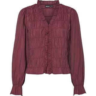Pcdemmie Bluse Med V-hals