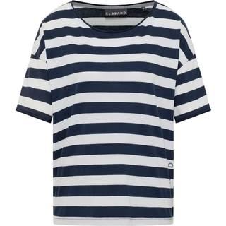 ELBSAND Women's Luani T-Shirt T-shirt Damer størrelse S farve blå/grå