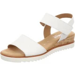 Gabor GENUA 62.750.50 wei? - Riemchen Sandale f?r Damen