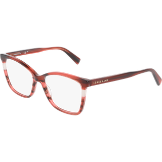 LONGCHAMP Kvinde LO2741 607 Optiske stel Acetat Rød Firkantet Normal