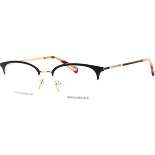 Banana Republic BR 229 026S 50 Briller Kvinder Black - Black On Copper Gold - 50mm