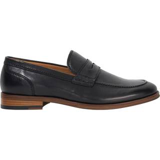 Dune London Dune London Black Wide Fit Sulli Natural Sole Penny Loafers - EU 46 (UK 12)