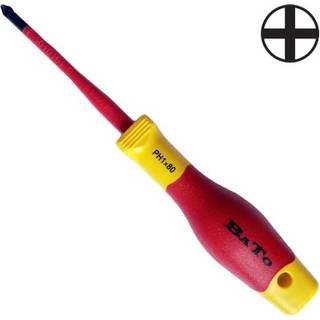 BATO Skruetrækker 1000V. PH1 slim x 80mm.