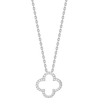 Pamela Halskæde, Silver, 42+3 cm