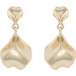 SNÖ Of Sweden Hilma Small Pendant Earrings Plain Gold Onesize