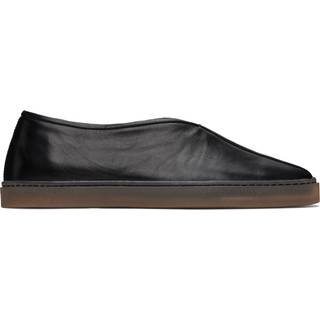 Lemaire Linoleum leather slip-on sneakers - black - EU 43