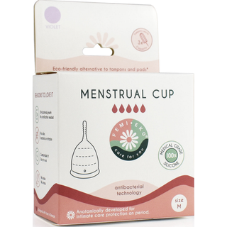 Safe | Menstruationskop | Størrelse M | Lilla