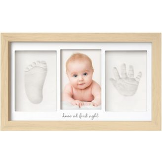Baby hånd og fodaftrykkit - baby fodaftrykkit nyfødt keepsake ramme baby håndaftrykssæt personaliserede baby gaver børnehave dekor baby shower ga