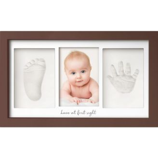 Baby hånd og fodaftrykkit - baby fodaftrykssæt nyfødte mindskende ramme baby håndaftrykssæt personaliserede baby gaver børnehave indretning baby