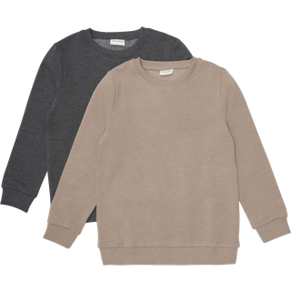 Minymo Børne Sweatshirt - Fossil - 116