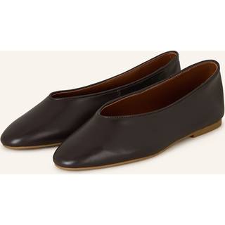 Reiss Amelia Læder Afrundet-Point Toe Ballet Flade skoEU 40 (UK 7)