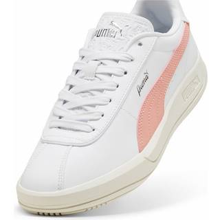 Women&#39;s Puma Club Klassika SL Sneakers, White, Size 36, Shoes - Silver - 36