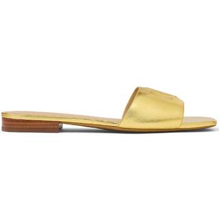 Lauren Ralph Lauren Everley Logo Nappa Læder Slide SandalerEU 35.5 (UK 3)
