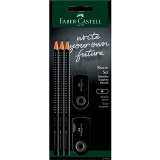 Faber-Castell Blyant sæt Sleeve - Sort