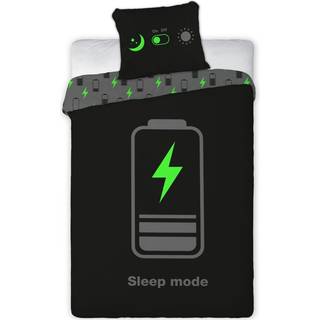 Teenager Sleep Mode Sengetøj 140x200 cm - 100 procent bomuld