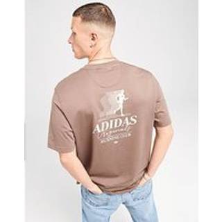 adidas Originals Running Club T-Shirt, Brown