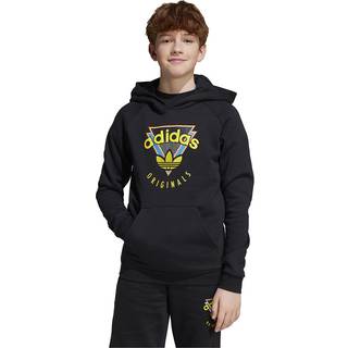 adidas Originals Triangle Graphic Hoodie Junior, Black - 9-10Y