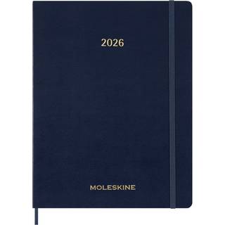Moleskine 2026 13-Month Essential XXL Weekly Vertical Planner: Sapphire Blue
