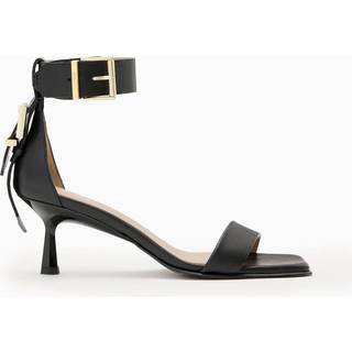All Saints Allsaints Noir Lave Sandaler