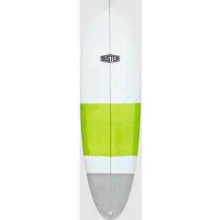 Buster Egg Surfboard - 6'6 - white/grey/green
