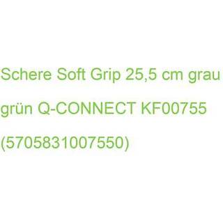 Q-connect SoftGrip saks 255mm grå