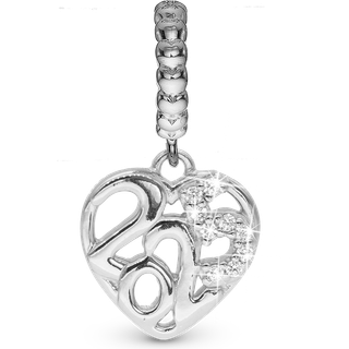 Christina Jewelry Year 2025 2025 sølvcharm til sølvarmbånd på 4 mm