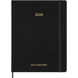 Moleskine 2026 13-Month Essential XXL Weekly Vertical Planner: Black