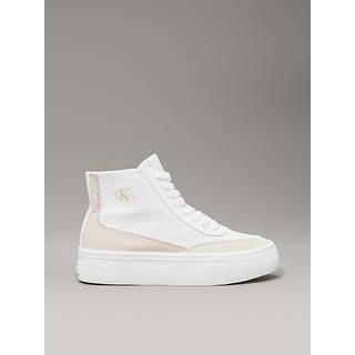 Canvas Platform High-Top Trainers - White - EU 35