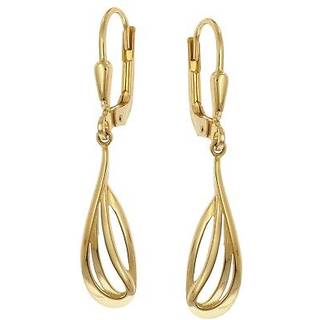 trendor 68732 Damen-Ohrringe 925 Silber Vergoldet Ohrhänger