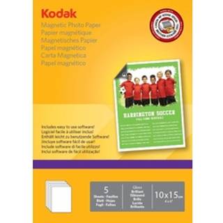 Kodak Magnetic Inkjet Fotopapir 10x15cm A6