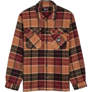 Santa Cruz Lodge Skjorte - XL - burnt orange check