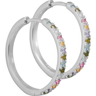 ELINA PASTEL HOOP | SILVER