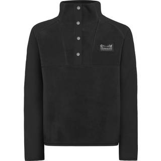 Didriksons Kid's Yokto Half-Buttons 2 Fleecesweatere Børn størrelse 140 farve sort