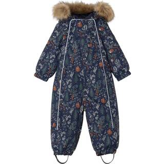 Kuling Val D'Isere Mønstret Flyverdragt Mighty Forest 98 cm  Marineblå  98 cm  Unisex