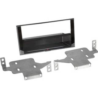 Monteringsramme 2-DIN Nissan Juke, piano sort